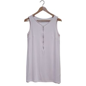 Blacky Dress Berlin Women's Sleeveless Shirt Dress Soft Pink Size 6